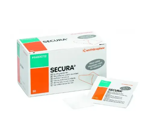 [024007] TOALLA PROTECTORA 66800712 SECURA NO-STING BARRIER FILM WIPE