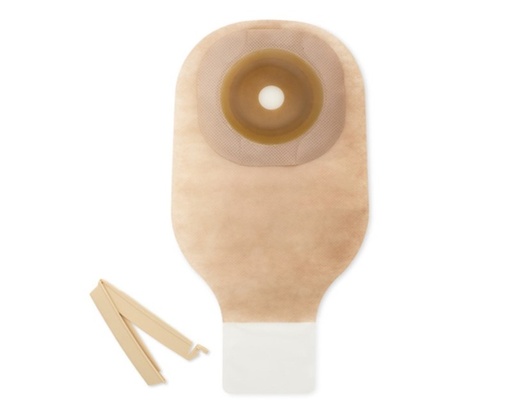 [024108] BOLSA DREN.8631 TRANSP.SIN FILTRO 64 MM CIERRE DE PINZA