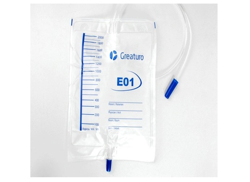 [024111] BOLSA REC.ORINA GTC-GCU201601 STANDAR 2000 ML