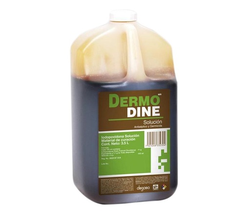 [024135] DERMODINE SOLUCION AL 11% 3.5 LTS. 0323000