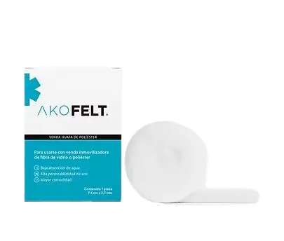 [024331] HUATA DE POLIESTER 7.5 CM X 2.7 M AKOFELT
