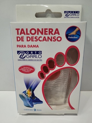 [028327] TALONERA ORTOGARLO PUNTO ROJO DAMA PAR