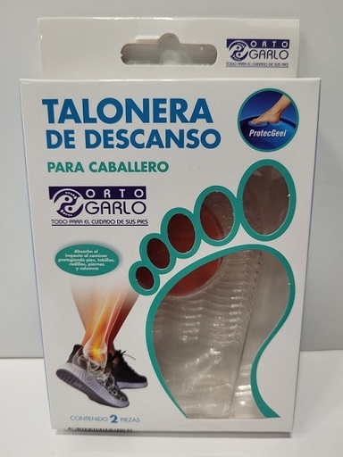 [028328] TALONERA ORTOGARLO PUNTO ROJO CABALLERO PAR