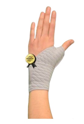 [028418] MUÑEQUERA PREMIUM UNITALLA GRIS