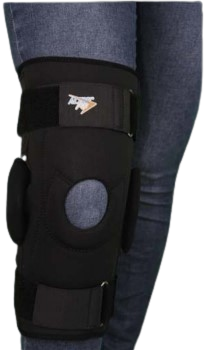 [028431] RODILLERA PREMIUM CON GRADUACIÓN XL NEGRA DE NEOPRENO