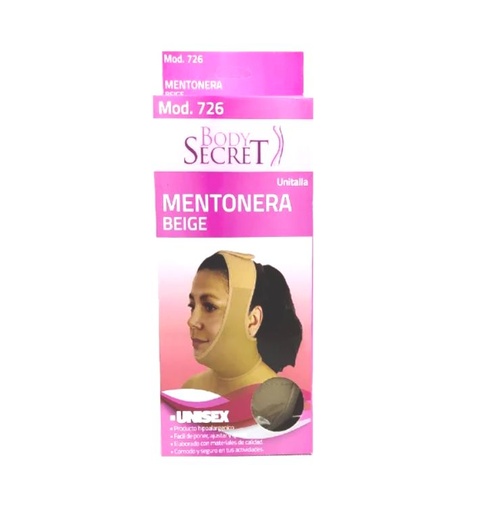 [030380] MENTONERA 726 NUDE UNITALLA BODY SECRET