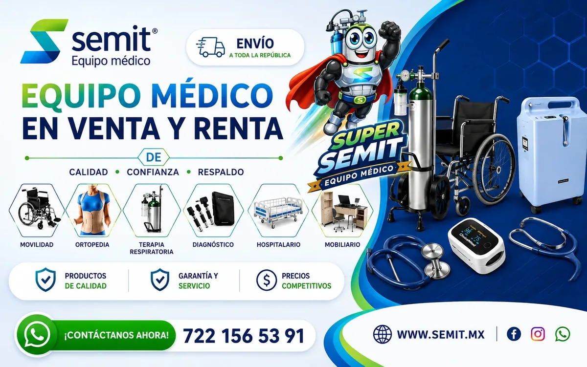 Equipo médico en venta y renta