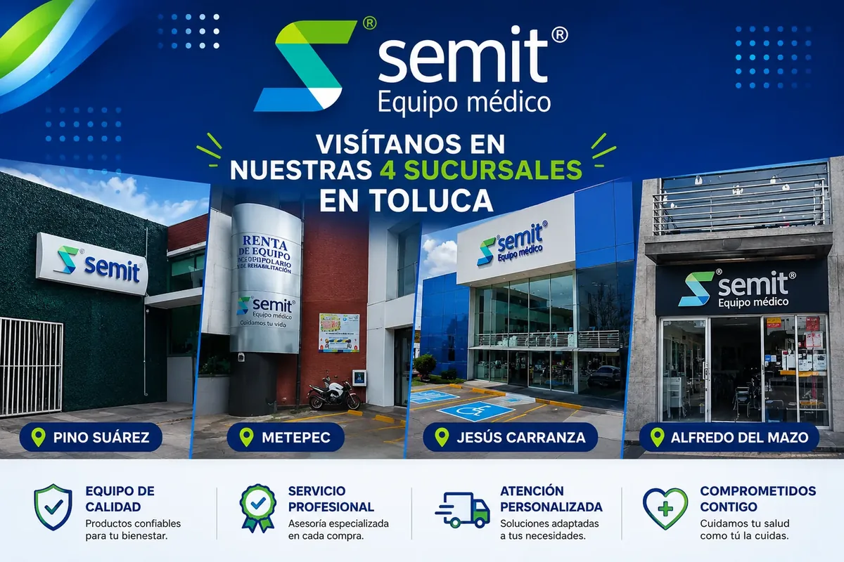 Visítanos en nuestras 4 sucursales en Toluca